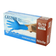 Castor CN200 Tek Kullanımlık Mavi Eldiven